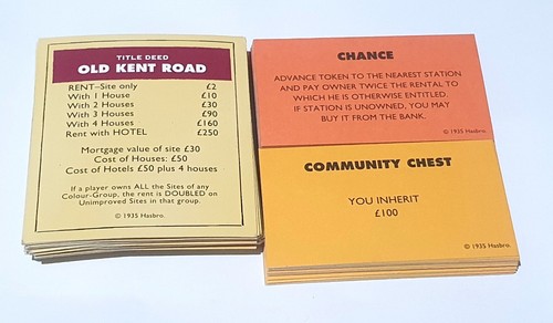 Full set monopoly deed - deed, and