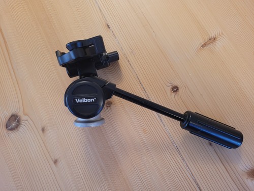 Velbon 157q pan tilt tripod - pan/tilt,