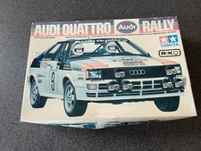 Tamiya Audi Quattro Rally 1/24 Model Car Kit. Boxed, unmade.