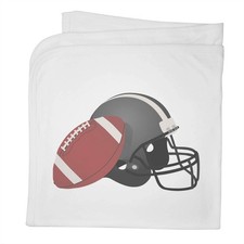 'Football Equipment' Cotton Baby Blanket / Shawl (BY00046304)