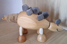 Wooden Anamalz Stegosaurus 