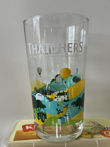 Brand thatchers cider - thatchers, pint