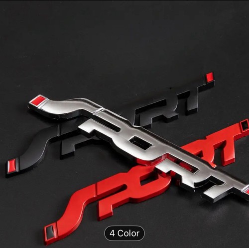 Sport car badge black - car,