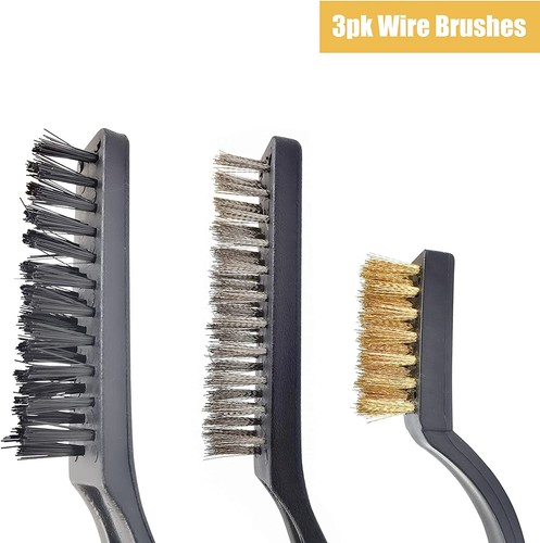Pcs wire brush hand - brush, set