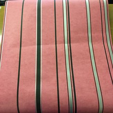 Classy Albany Stripe Pattern Wallpaper In Pink Silver Black