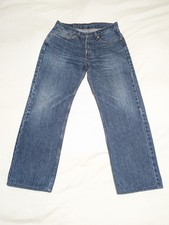 Levi's 751 Mens Blue Straight Regular Stretch Jeans W32 L32