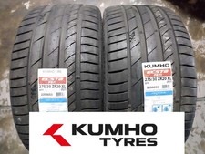2x 275/30 ZR20 Kumho Ecsta
