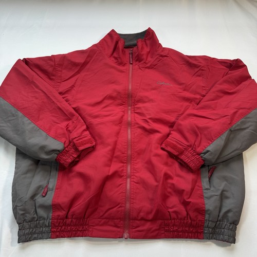 Cabela red grey bomber - red,