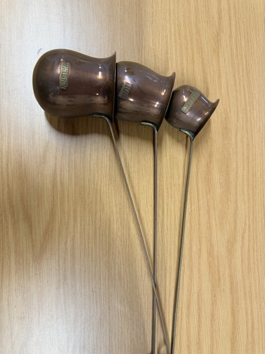 Set vintage copper - of,