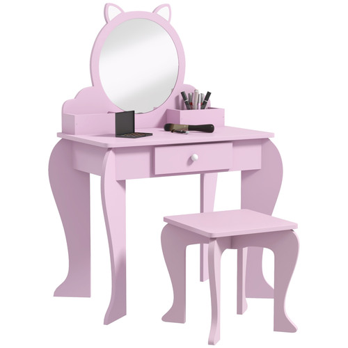 Kids dressing table cat - table, design