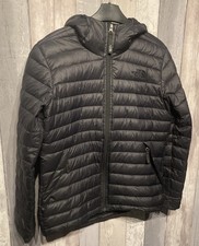 The North Face Boys Quilted Hooded Jacket Coat Boys Size Large P2P 19 Inch