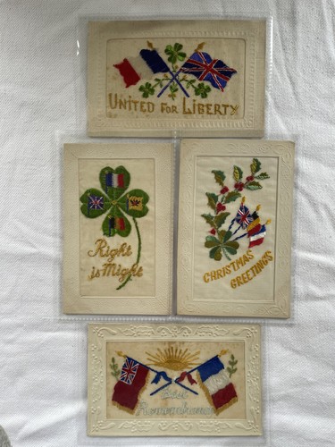 Ww1 patriotic slogan - 4x,