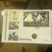 Scouting 2007 50p Coin Cover