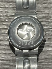 Vintage Men's Storm Watch Stainless Steel Good Condition Fully Working