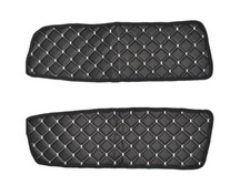 Black with white stitching - white,