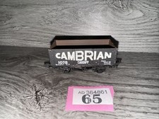 MAINLINE RAILWAYS OO GAUGE CAMBRIAN CARDIFF BLACK 7 PLANK WAGON NO.1078