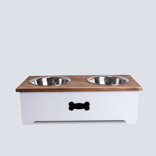 Wickerfield wooden dog - wooden, feeding