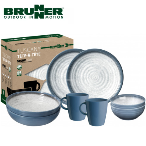 Brunner tuscany 8pc stone - 8pc,