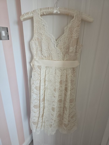 Ivory wedding dress size - size, 10