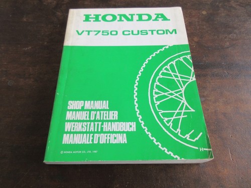 Honda vt750c vt750 custom 1987 - vt750,