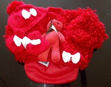 Hand knitted baby set 0 - 1