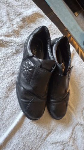 Padders women black leather - black,