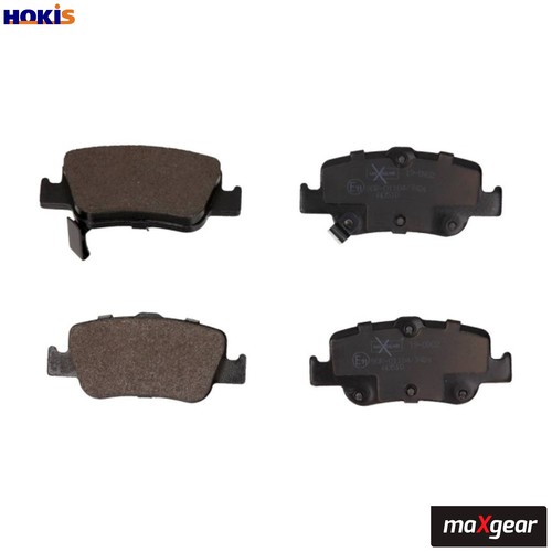 Brake pad set - set, disc