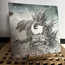 Godzilla Minus One Movie Film Soundtrack Heat Ray Waxwork Vinyl Record 2xLP Rare