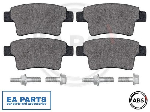 Brake pad set - disc, for