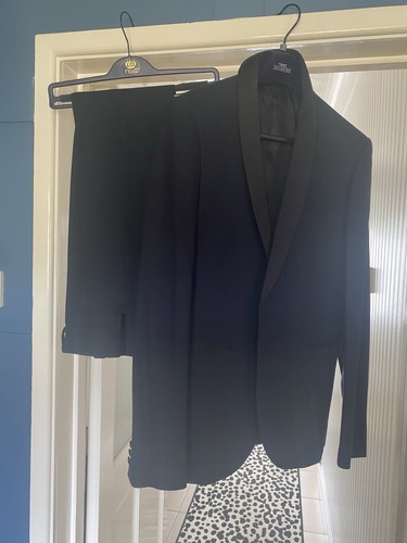 Man suit next navy blue - man’s,