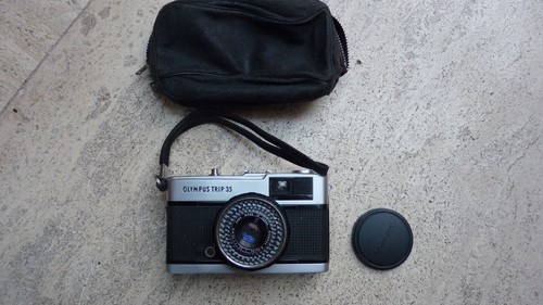 Vintage olympus trip - vintage, film