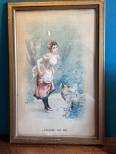 Antique Victorian Fabric Print