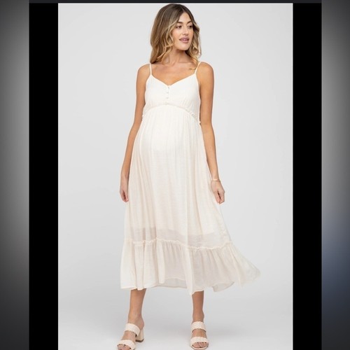 Asos maternity cream maxi - asos,