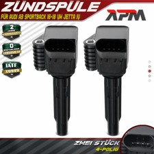 2x Ignition Coil For Audi A3