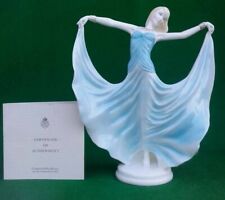 ROYAL WORCESTER - JOY - RARE COLOURED VERSION - RW4533 - LIMITED EDITION & COA.