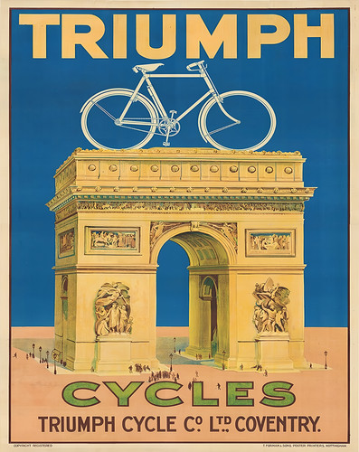 Triumph cycles poster arc - poster, de