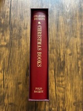 Christmas Books - Charles Dickens - Folio Society - Hardback Slipcase Book VGC