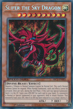 Slifer The Sky Dragon - SBC1-ENH01 Secret Rare 1st Ed NM Yugioh