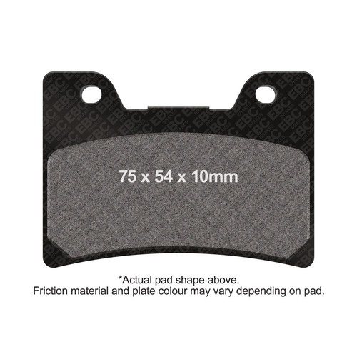 Ebc double brake pad front - ebc, h