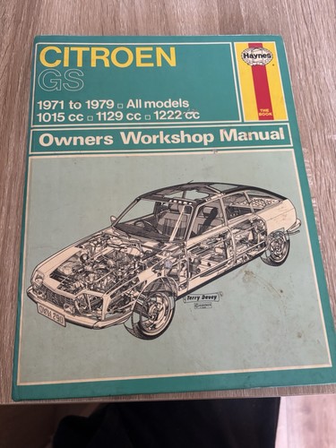 Citroen haynes manual 1971 - citroen,