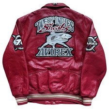 Avirex Leather Varsity Jacket
