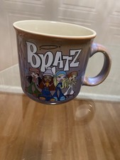 Bratz Dolls COFFEE MUG Large 20 OZ COFFEE TEA CUP New PINK