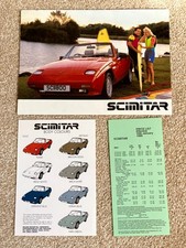 RELIANT SCIMITAR 1988 Brochure