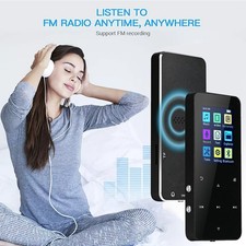 64GB MP3 Player with Bluetooth 5.0,Portable Music Player with HD Speaker,Voice
