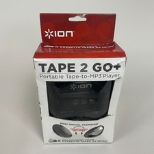 ION ITR05 Tape 2 Go+ Portable Tape-to-MP3 Converter - Boxed with manuals