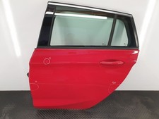 VAUXHALL ASTRA MK7 (K) (3600) 2017 LEFT REAR DOOR LAVA RED GG7 39094744