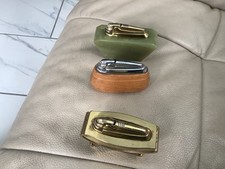 BARGAIN. 3 Rare Vintage RONSON VARAFLAME  Gas Table Lighters.