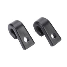 1 Pair High Quality Plastic J Shape Hooks Canoes Bungee Cord Fixing NEW