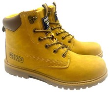 MENS LACE UP WALKING HIKING MILITARY COMBAT WORK ANKLE BIKER BOOTS SHOES SIZE UK