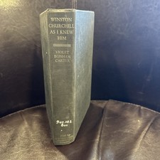 Winston Churchill as I Knew Him by Violet Bonham Carter - 1965